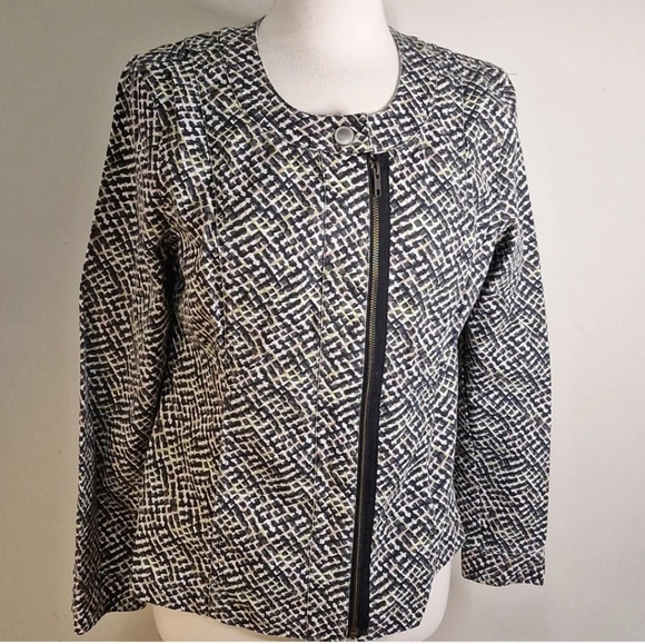 Cabi Cliffside multicoloured moto jacket - Picture 4 of 9